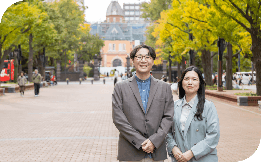 まえはら代表夫妻のツーショット写真